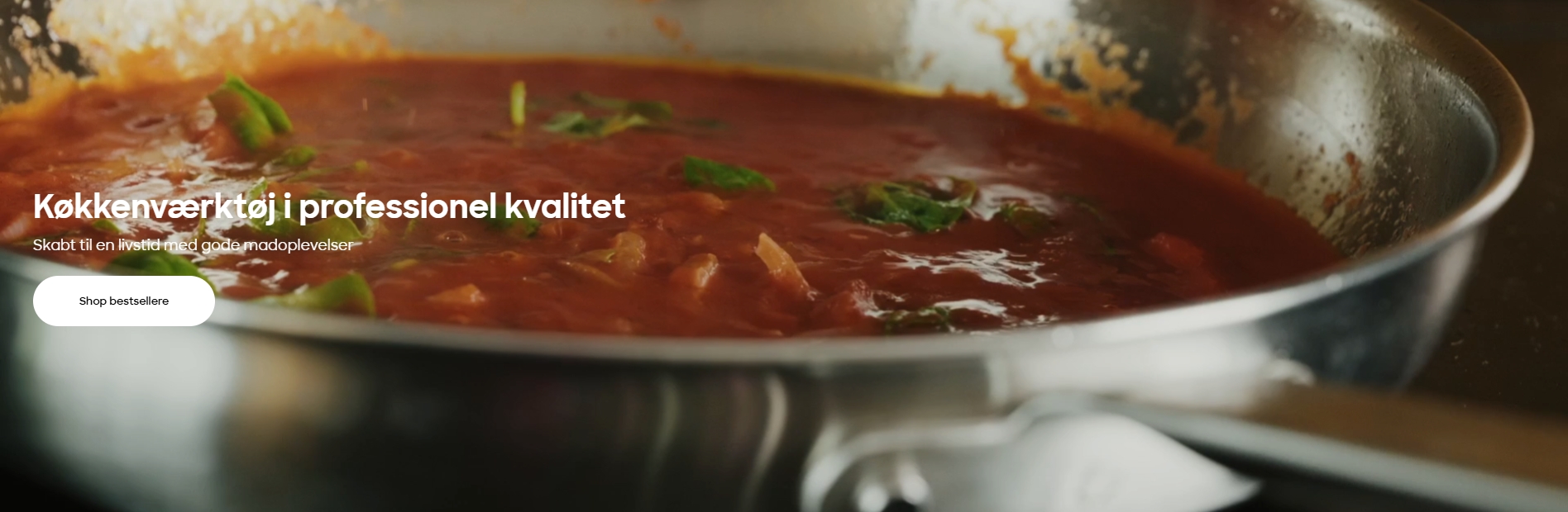 Professionelt køkkengrej til dit hjem